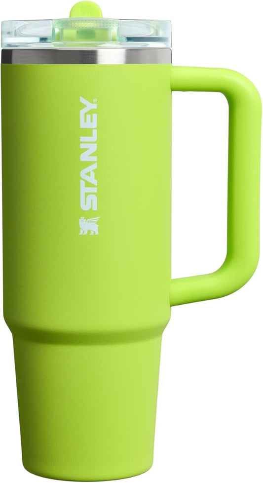 STANLEY Quencher ProTour Flip Straw Tumbler with Leakproof Lid | Built-In Straw & Handle | Cupholder Compatible for Travel | Insulated Stainless Steel Cup | BPA-Free
