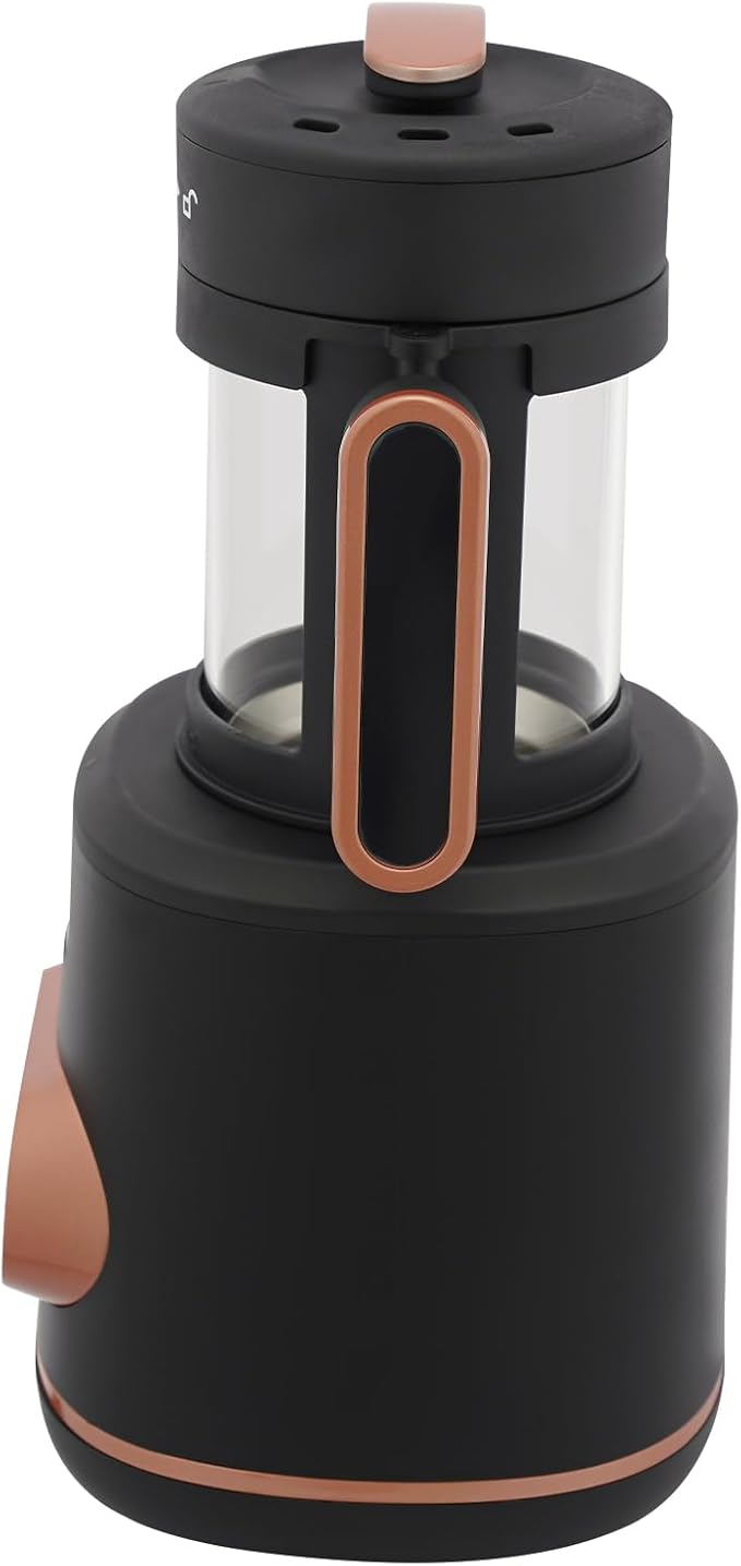 Automatic Coffee Bean Roaster Electric Coffee Roaster Machine for Home Use 1500W Hot Air Coffee Roasting Machine with Adjustable Temperature & Timer