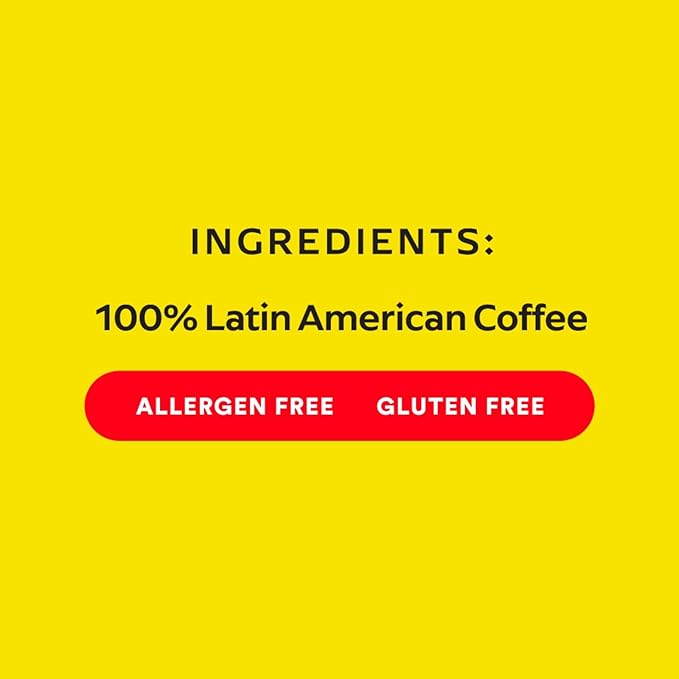 Sello Rojo Intenso Darkest Roast Ground Coffee, 10 oz (Pack of 6)