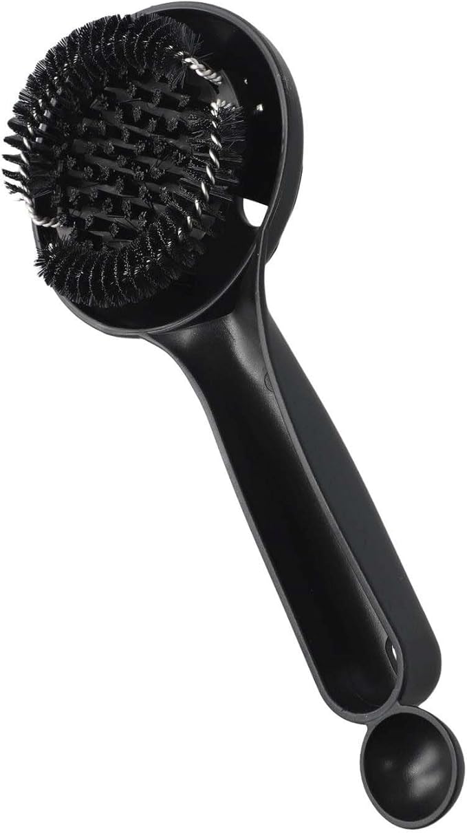 58Mm Espresso Machine Cleaning Brush, Espresso Group Head Cleaning Brush, Detachable 360° Nylon Cleaning Bristles