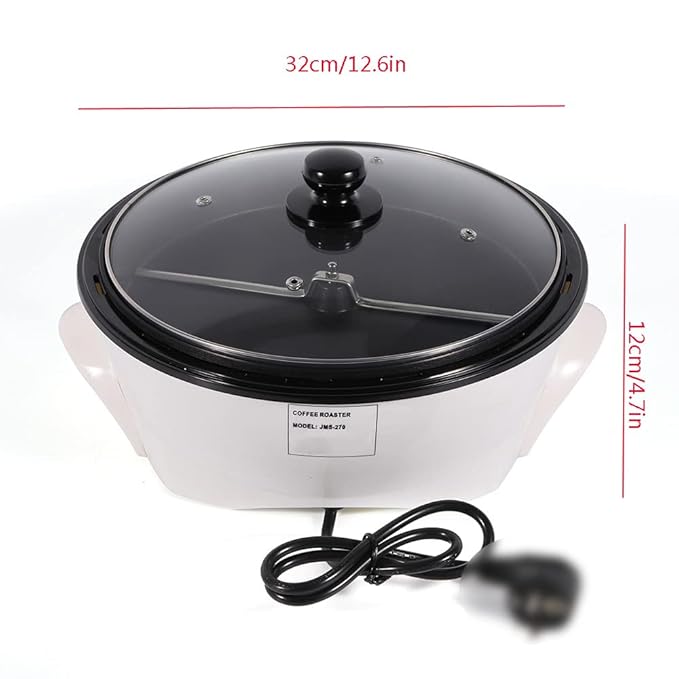 1.5Kg 1.2KW Electric Coffee Roaster Household Bean Roasting Machine 110 V, Coffee Roasters for Home Use