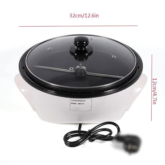 1.5Kg 1.2KW Electric Coffee Roaster Household Bean Roasting Machine 110 V, Coffee Roasters for Home Use