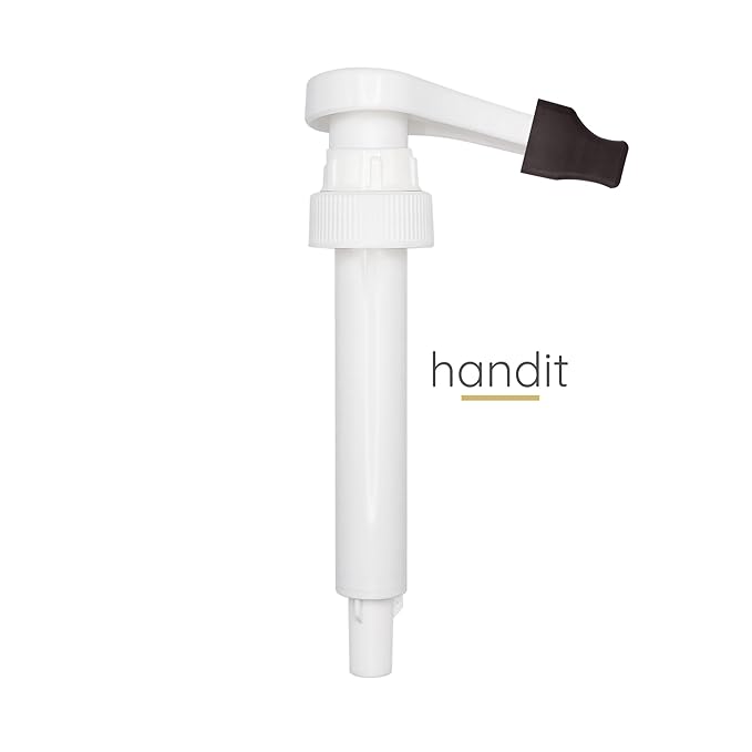 Handit - Coffee Syrup Pump Covers | Espresso Color Rubber Silicone | Keep Syrups Preserved and Clean, Keep Counters, Bottles Clean | Fits Pumps for Torani, DaVinci, Skinny, Monin | 10-Pack