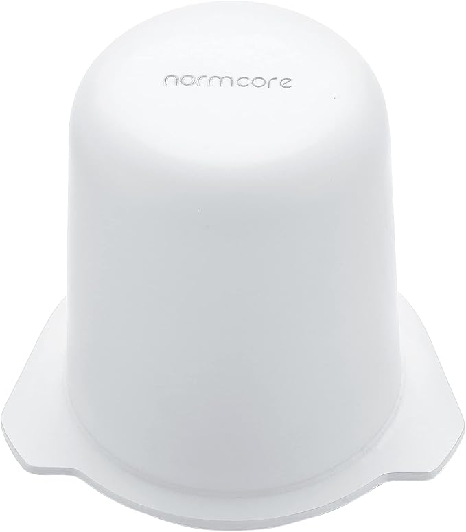 Normcore 53.3mm Portafilter Dosing Cup - 304 Stainless Steel - Non-stick coating White - Fits Breville Sage Solis Barista Express and 54mm Breville Machines