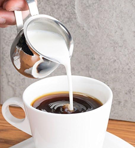 Betolla (2 Pack) 3 oz Stainless Steel Bell Creamer – Bell-Shaped Mini Pitchers for Serving Cream, Milk, Syrups & More