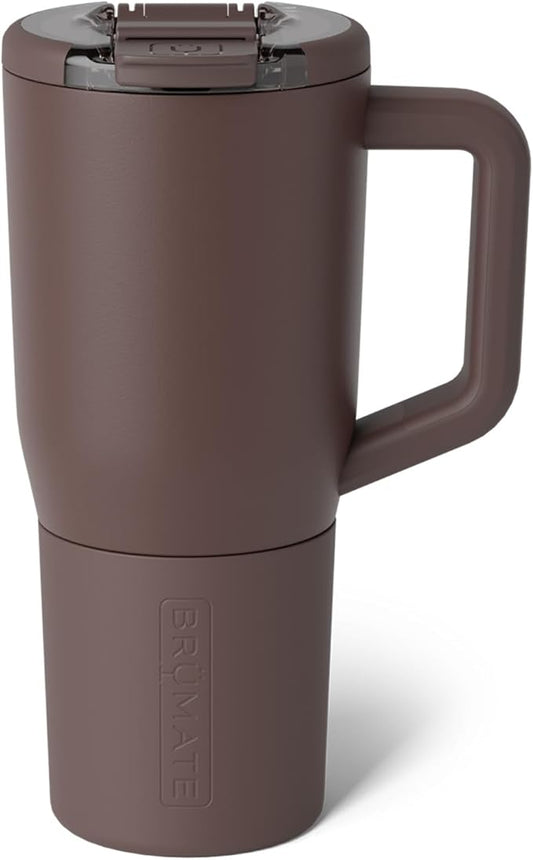 BrüMate Müv - 25oz 100% Leak Proof Insulated Coffee Mug with Handle & Lid - Stainless Steel Coffee Travel Mug - Double Walled Coffee Cup (Java)