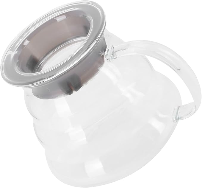 Yosoo Health Gear Glass Coffee Server, Practical Transparent Coffee Carafe for Bar Kitchen Counter, with Smooth Inner Surface and Glass Material (500ml)