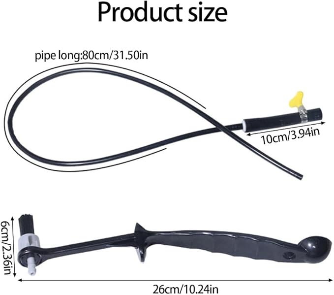 Cleaning Tool Commercial Espresso Machine Maintenance Brush With Flexible Hose