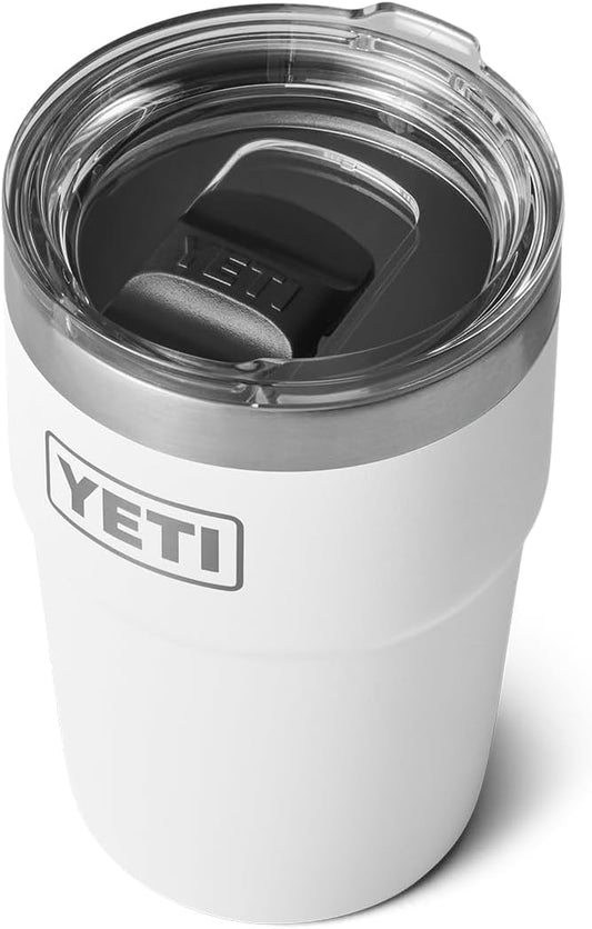 YETI Rambler 16 oz Stackable Tumbler, Vacuum Insulated, Stainless Steel with MagSlider Lid | Stackable, MagSlider Lid, Stackable, MagSlider Lid, Vacuum Insulated, Vacuum Insulated