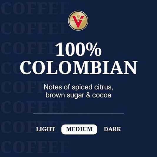 Victor Allen's Coffee 100% Colombian, Medium Roast, 80 Count, Single Serve Coffee Pods for Keurig K-Cup Brewers