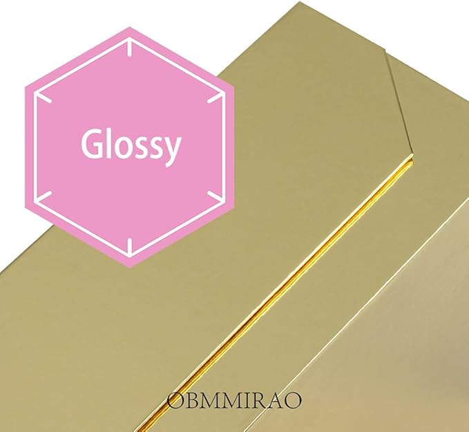 Upgrade 1PCS Gold Gift Box 9.5x7x4 Inches, Sturdy Gift Box with Lid for Gift Packaging, Foldable Magnetic Closure Storage Boxes, Bridesmaid proposal box, Rectangle Collapsible Box