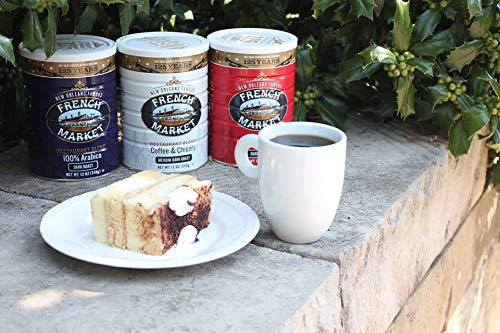 French Market French Roast Medium-Dark Roast Ground Coffee, 12oz Can (Pack of 6)