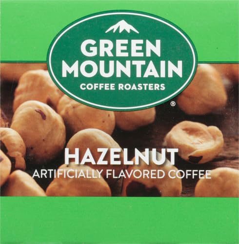 Green Mountain Coffee Roasters Hazelnut Keurig Single-Serve K-Cup pods, Light Roast Coffee, 12 Count