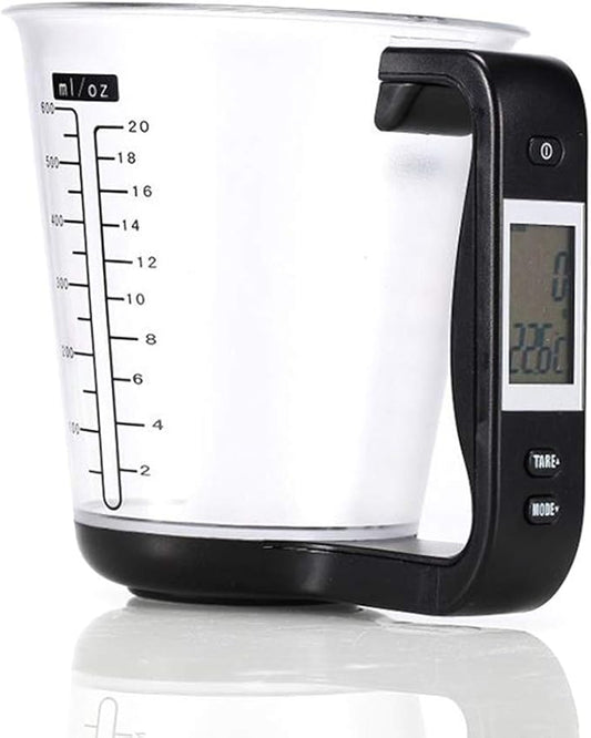 Kitchen Measuring Cup Scale LCD Digital Display for Baking Tea Weighting Coffee