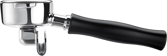Normcore 58mm Double Spout Portafilter with Basket - Fits E61, Flair 58, ECM, Rocket, Sanremo, Synesso, Slayer, VBM - Anodized Aluminum Handle and 22g Basket