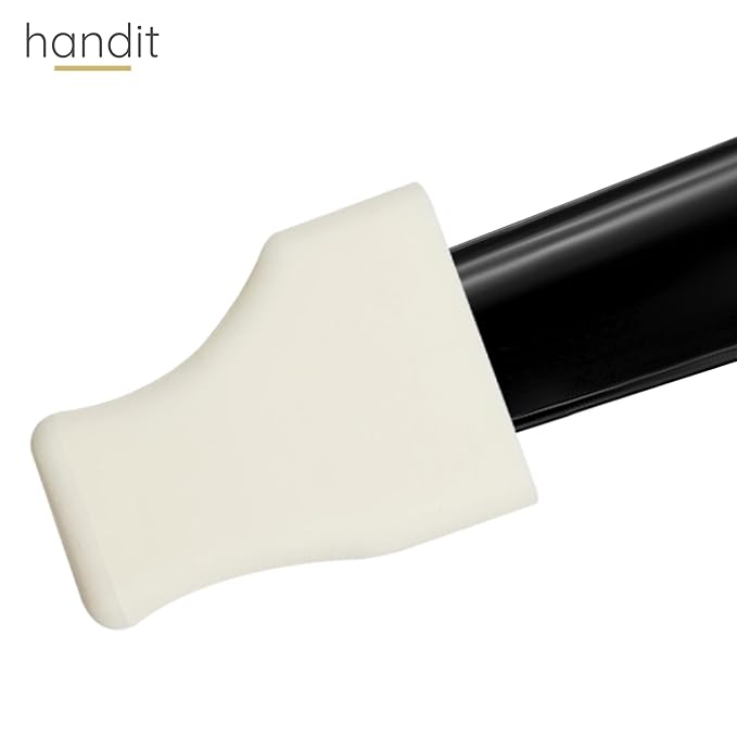 Handit - Coffee Syrup Pump Covers | Vanilla Color Rubber Silicone | Keep Syrups Preserved and Clean, Keep Counters, Bottles Clean | Fits Pumps for Torani, DaVinci, Skinny, Monin | 10-Pack