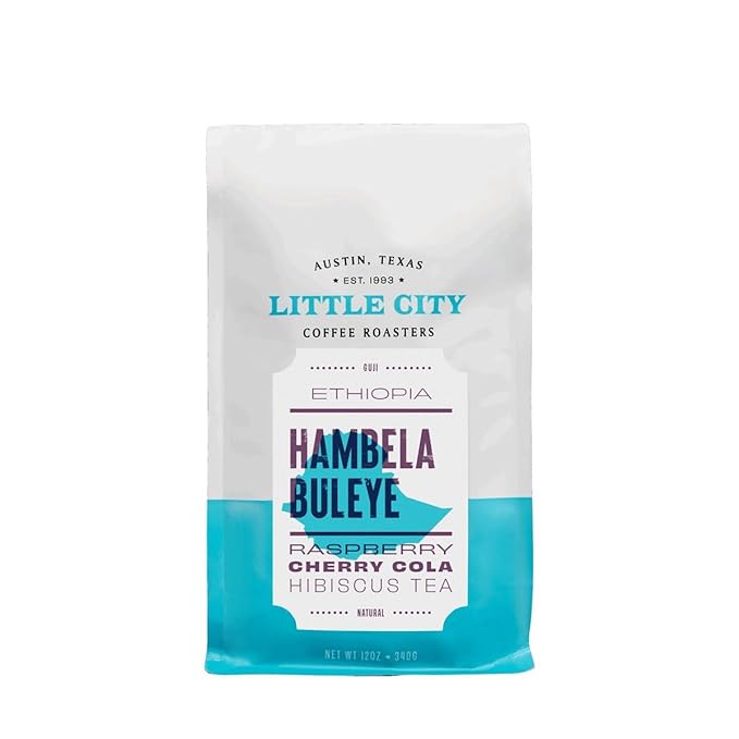 Ethiopia Hambela Buleye - Roasted by Little City Coffee Roasters - Freshly Ground Coffee - 12 Ounce Bag