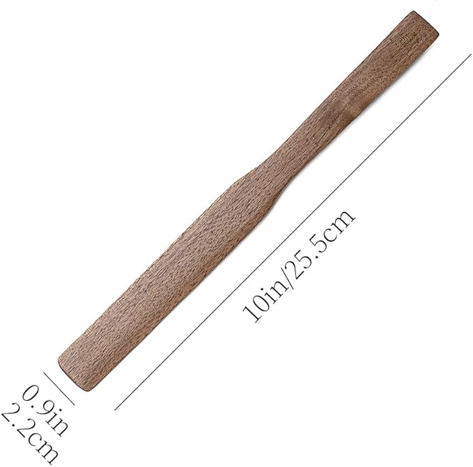 MIGAKU HOME Black Walnut Wood Coffee Blender Sticks 10-inch for Aeropress, French Press, Syphon Coffee Brewer, Wood Pressing Sticks for Coffee Enthusiasts(2pcs)