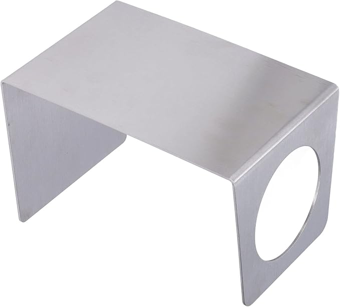 Lybunair Drip Coffee Holder, Pour Over Coffee Stand, Lightweight Metal Dripper Holder for Home and Cafe Use (Silver)
