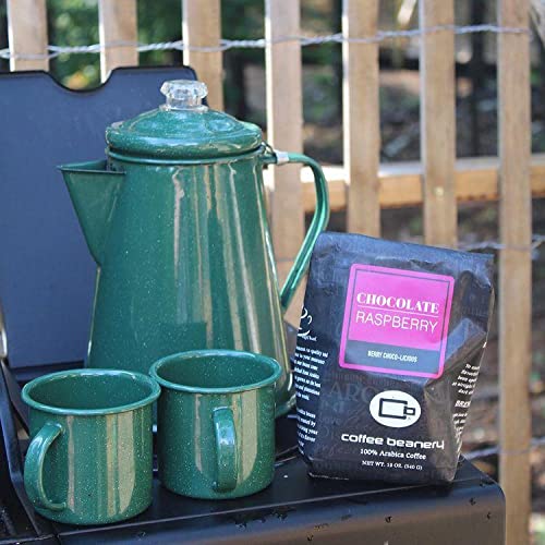 Chocolate Raspberry Flavored Coffee, Specialty Arabica Coffee, Medium Roast, 12 ounce, Automatic Drip (Ground)