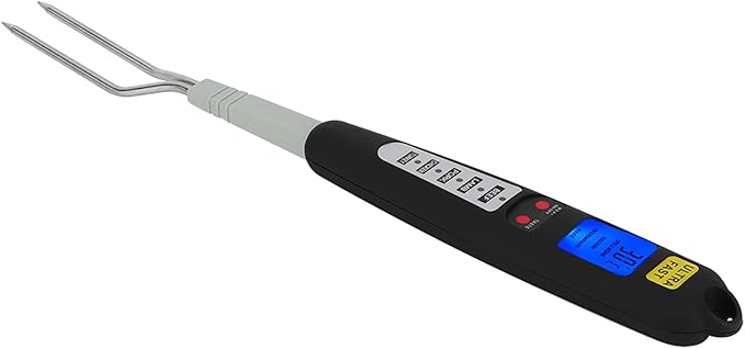 shenruifa Digital Meat BBQ Thermometer Cooking Fork Read Dual Probe LED Display