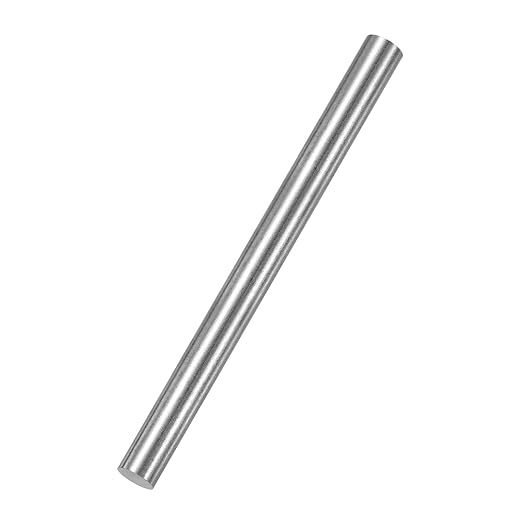 PATIKIL Pure Iron Bar, 0.63" Diameter 8.07" Length Iron String Rod Steel Stick DIY Craft Supplies for Crafting Science Lab Testing