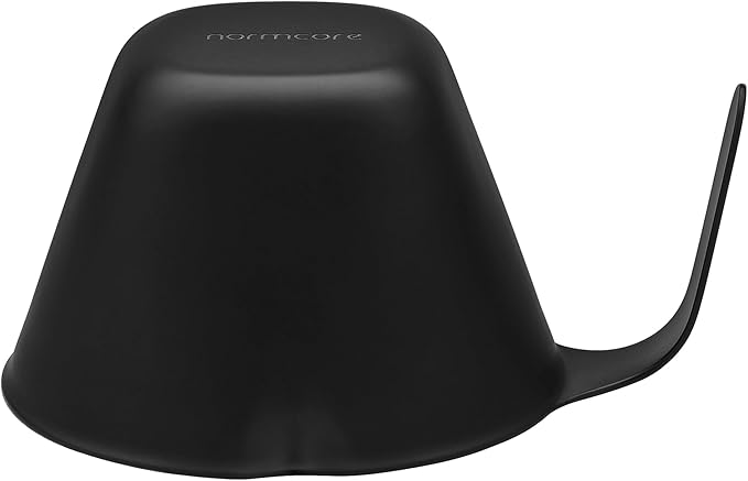 Normcore Espresso Measuring Cup, Espresso Shot Cups with Handle, Espresso Pouring Cup with Double Spout for Barista Tool Accessories, 1mm Thick, 304 Stainless Steel, Matte Black