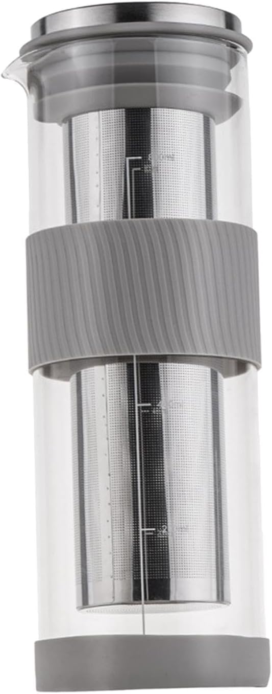 Cold Brew Maker, Cold Brew Iced Coffee Maker Leakproof for Fridge, Coffee Maker Pitcher with Airtight Lid, 800ml
