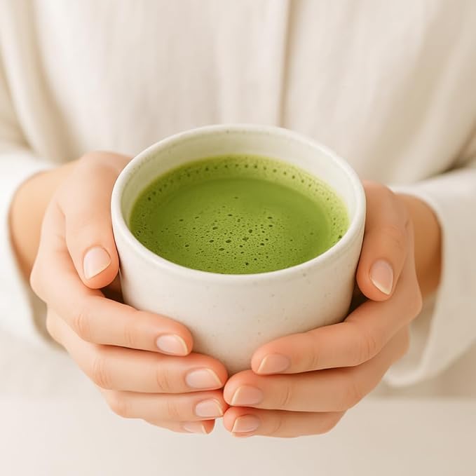 Nippon Matcha – Organic Premium Ceremonial Grade Japanese Matcha Green Tea Powder – First Harvest from Uji, Kyoto – USDA Certified, Stone-Ground, Smooth & Vibrant (100g/3.53oz)