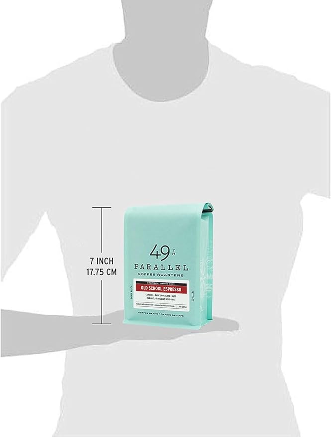 49th Parallel Coffee Roasters Old School Espresso, 340 GR
