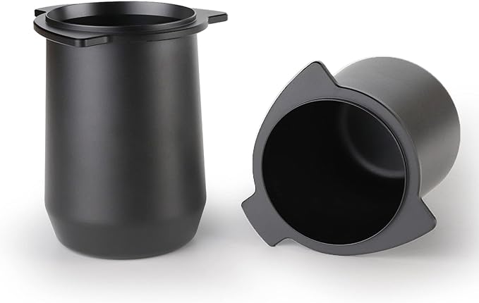 FIRJOY 54mm Dosing Cup Compatible with Breville Barista Express and 54mm Breville Portafilters (Black)