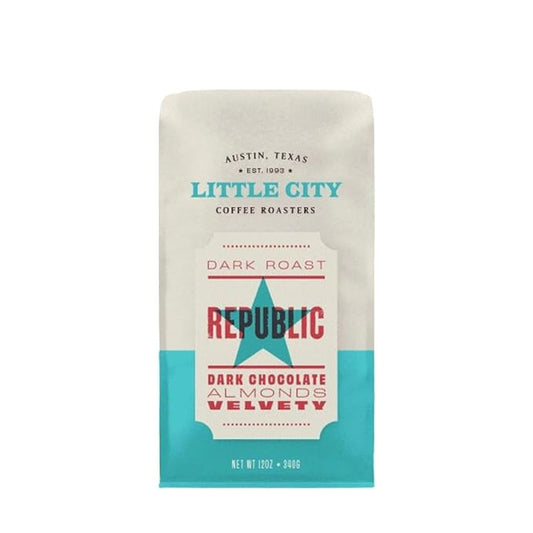 Republic - Roasted by Little City Coffee Roasters - Freshly Ground Coffee - 5 Pound Bag