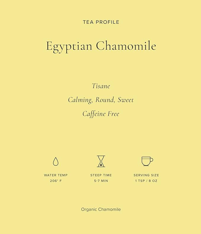 Art of Tea | Egyptian Chamomile 1oz | Artisan Loose Leaf Tea Tin
