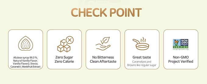 ALTist Allulose Syrup Sweetener – Zero Calorie Liquid Sugar Alternative, Keto, Vegan, Non-GMO, Plant-Based | 1:1 Sugar Replacement, No Net Carbs, Zero Fat, 17.7 fl oz - Vanilla