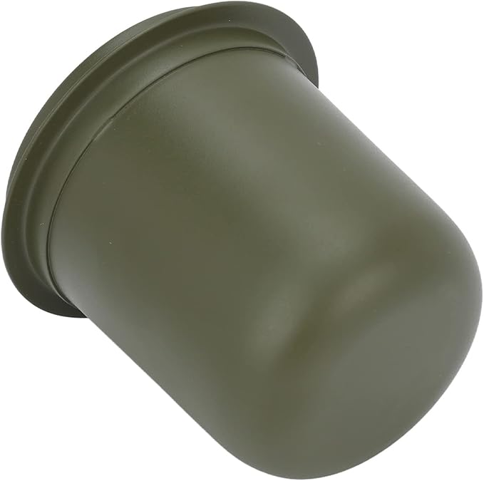 Espresso Dosing Cup Sturdy Stainless Steel Coffee Making Dosing Cup 150ml 58mm Universal Inverted Coffee Powder Cup for Coffee Machine 2.7x2.3x2.9in Espresso Cup Release Hand Kit Silver Green