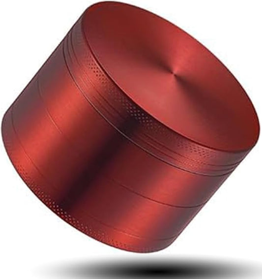 2.5-inch premium coffee Lapping bean jar | heavy-duty aluminum, non stick design, essential for the kitchen - Red