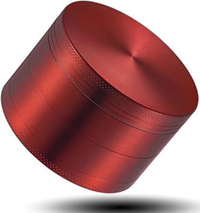 2.5-inch premium coffee Lapping bean jar | heavy-duty aluminum, non stick design, essential for the kitchen - Red