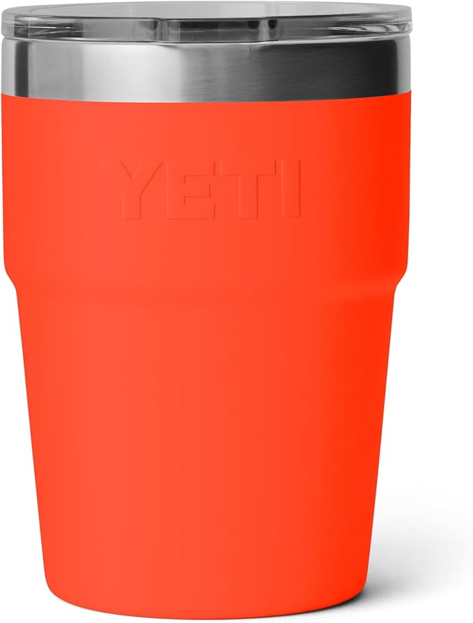YETI Rambler 16 oz Stackable Tumbler, Vacuum Insulated, Stainless Steel with MagSlider Lid | Stackable, MagSlider Lid, Stackable, MagSlider Lid, Vacuum Insulated, Vacuum Insulated