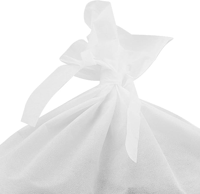 TAICHEUT 100 Pack 20 x 24 Inch Cold Brew Coffee Filters, Coffee Filter Bag Commercial Cold Brew Filters for Tea, Coffee and Spice, White