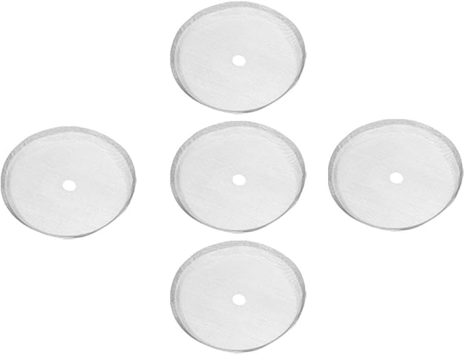 French Press Replacement Filter Screen, 5 Pack 2.6 Inch Universal Stainless Steel Reusable Filter Mesh Screen Coffee Press Filters for French Press Coffee Maker