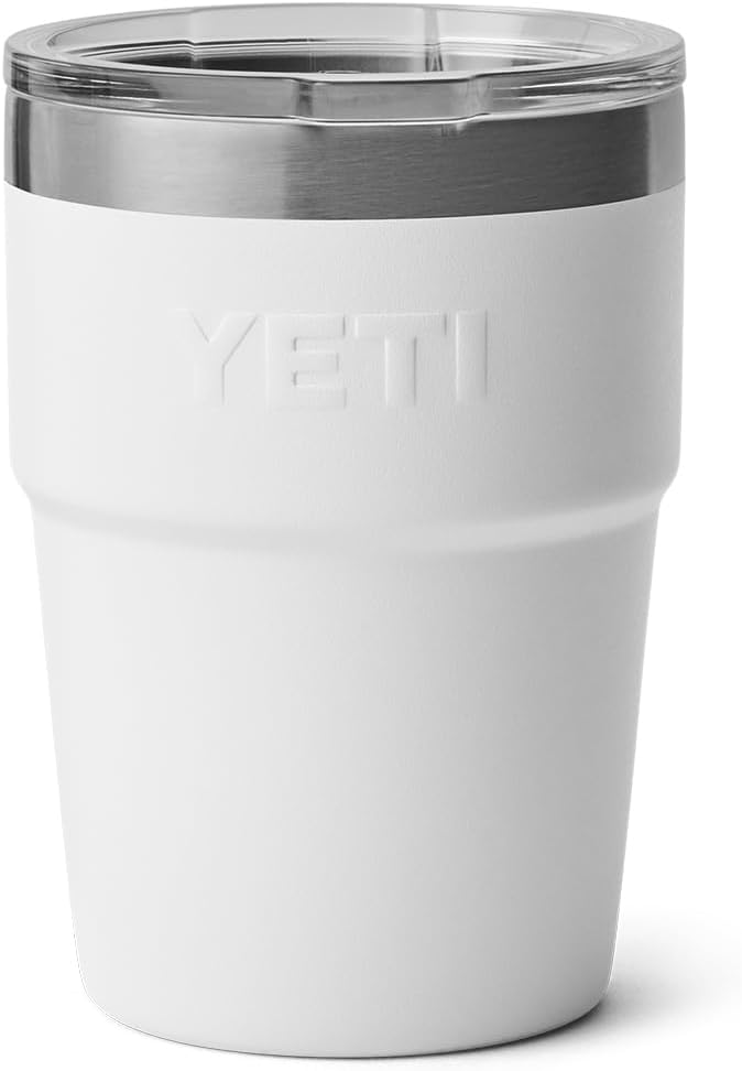 YETI Rambler 16 oz Stackable Tumbler, Vacuum Insulated, Stainless Steel with MagSlider Lid | Stackable, MagSlider Lid, Stackable, MagSlider Lid, Vacuum Insulated, Vacuum Insulated