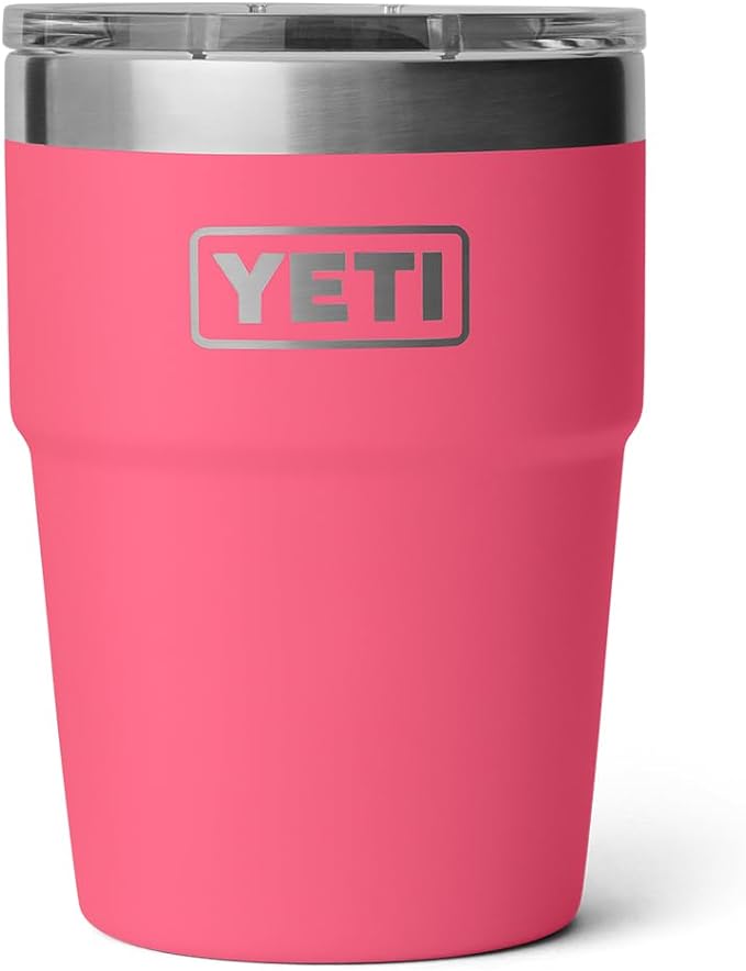 YETI Rambler 16 oz Stackable Tumbler, Vacuum Insulated, Stainless Steel with MagSlider Lid | Stackable, MagSlider Lid, Stackable, MagSlider Lid, Vacuum Insulated, Vacuum Insulated