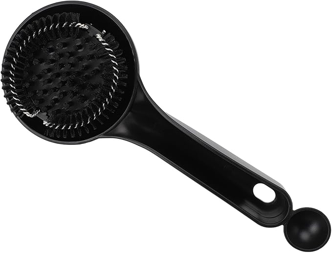 Coffee Grouphead Cleaning Brush Professional Sturdy Efficient with Water Deflector for 58mm Grouphead Coffee Machine POM Handle Durable