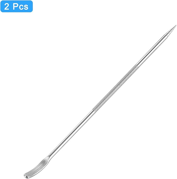 uxcell Stainless Steel Coffee Latte Art Pen, 2Pcs135mm/5.31" Coffee Fancy Tool for Latte Espresso Decorating