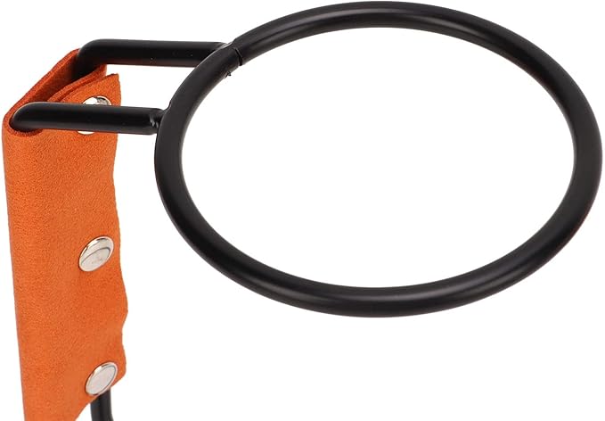 Pour Over Coffee Dripper Rack, Coffee Filter Holder Iron Dripper Stand with Leather Handle Case Coffee Maker Stand for Coffee Tea