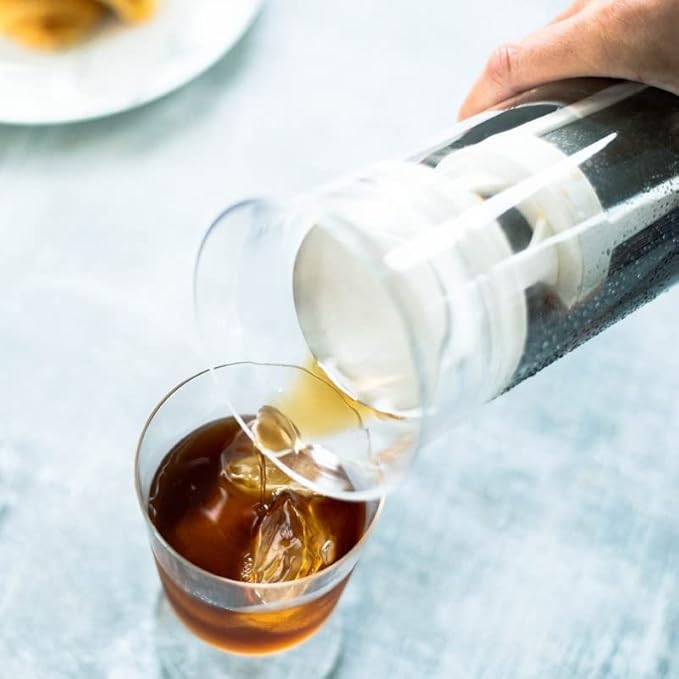 "Simply Hario" Glass Cold Brew Coffee Pitcher, 800ml