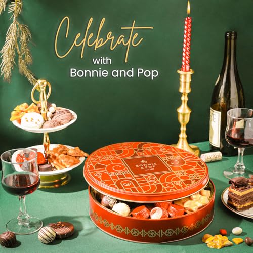 Chocolate Gift Basket- Snack Food Candy Gift Box for Men Women Families Corporate –Bonnie and Pop