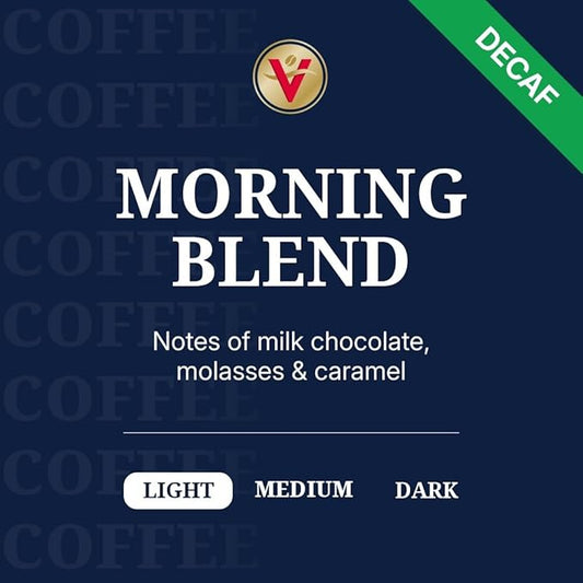 Victor Allen's Coffee Decaf Morning Blend, Light Roast, 80 Count, Single Serve Coffee Pods for Keurig K-Cup Brewers