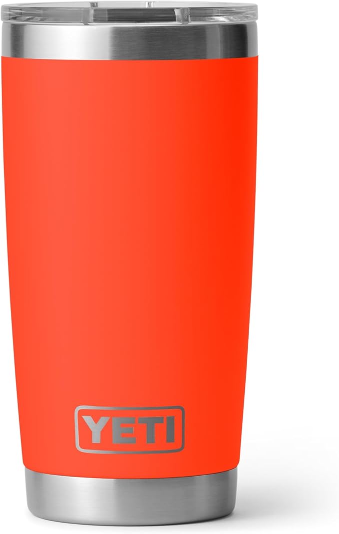 YETI Rambler 20 oz Stainless Steel Vacuum Insulated Tumbler w/MagSlider Lid
