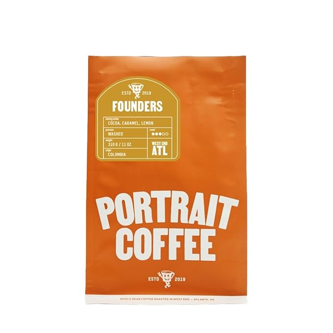 Founders Blend - Roasted by Portrait Coffee - Whole Bean Coffee - 12 Ounce Bag